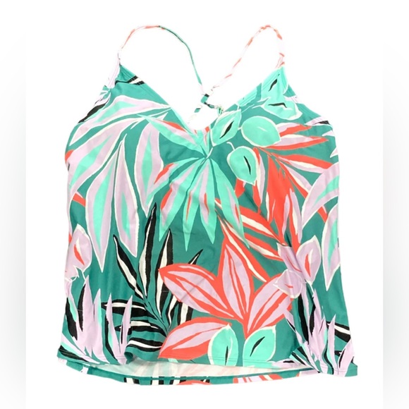 Anne Cole Other - Anne Cole *NWT* Women's Limited Edition Triangle Tankini UPF 50